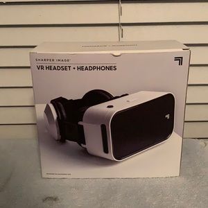 Sharper Image VR Headset+Headphones